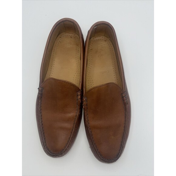 Allen Edmonds Castine Leather Driving Moccasins Sz 9B - Picture 3 of 12